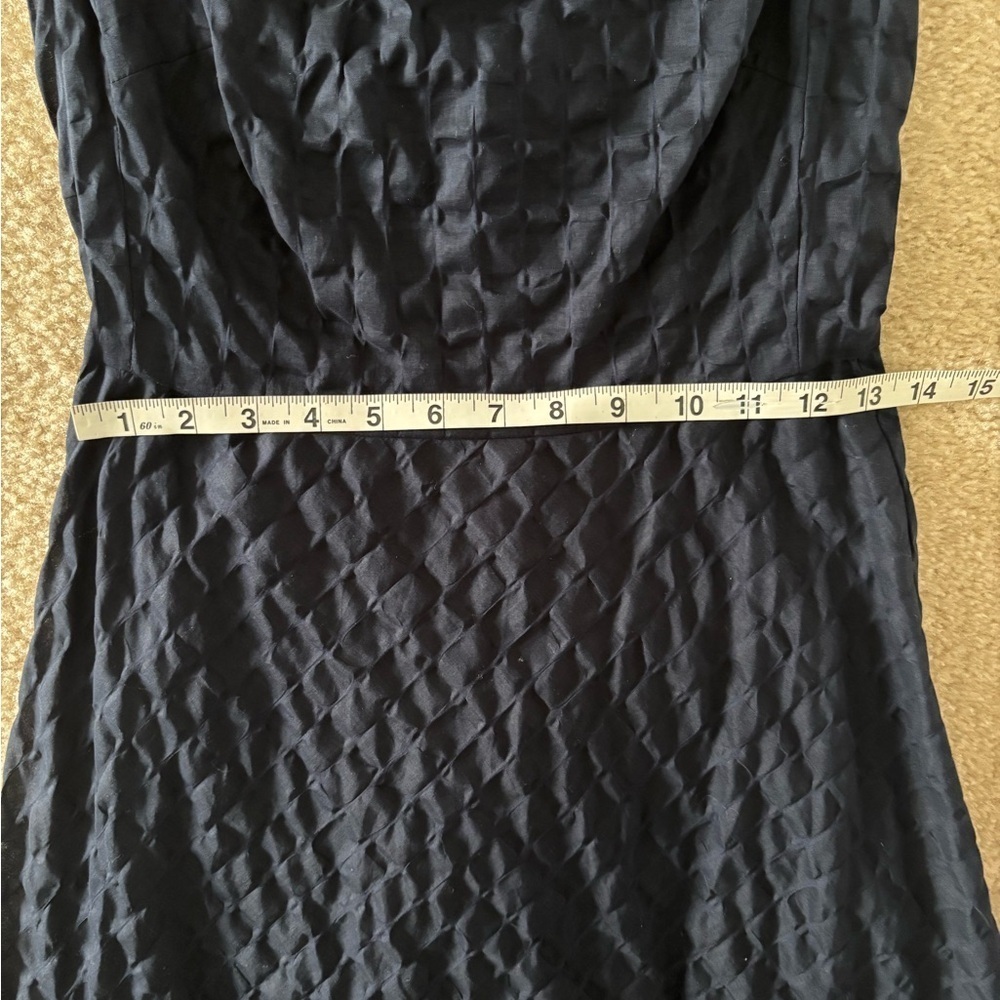J. Crew Navy Strapless Dress Petite 6 - Picture 7 of 8